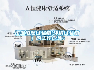 知識百科恒溫恒濕試驗箱(環境試驗箱）的工作原理：
