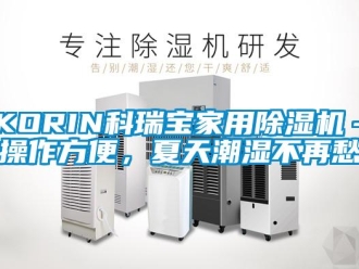 常見問題KORIN科瑞寶家用除濕機–操作方便，夏天潮濕不再愁