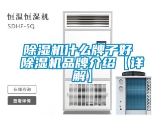 企業新聞除濕機什么牌子好 除濕機品牌介紹【詳解】
