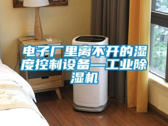 企業(yè)新聞電子廠里離不開的濕度控制設(shè)備—工業(yè)除濕機(jī)