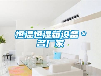 知識百科恒溫恒濕箱設備＊名廠家