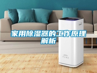 行業(yè)新聞家用除濕器的工作原理解析