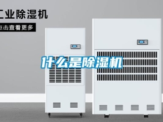行業新聞什么是除濕機