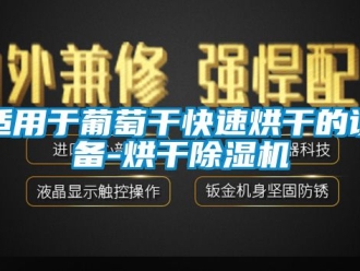 行業(yè)新聞適用于葡萄干快速烘干的設(shè)備-烘干除濕機(jī)