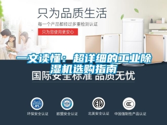 常見問題一文讀懂：超詳細的工業除濕機選購指南