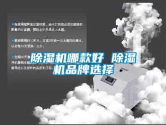 企業新聞除濕機哪款好 除濕機品牌選擇