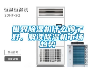 行業新聞世界除濕機什么牌子好，解讀除濕機市場趨勢