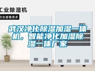企業新聞武漢凈化除濕加濕一體機，智能凈化加濕除濕一體廠家