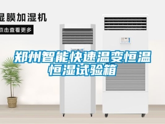 知識百科鄭州智能快速溫變恒溫恒濕試驗箱