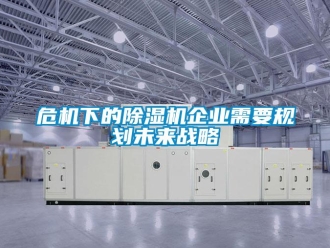 知識百科危機下的除濕機企業需要規劃未來戰略