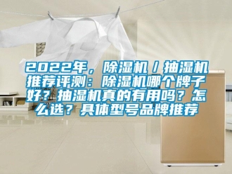 企業(yè)新聞2022年，除濕機(jī)／抽濕機(jī)推薦評測：除濕機(jī)哪個(gè)牌子好？抽濕機(jī)真的有用嗎？怎么選？具體型號品牌推薦