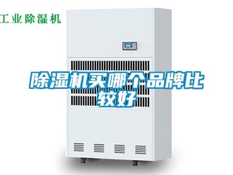 企業新聞除濕機買哪個品牌比較好
