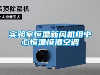 知識(shí)百科實(shí)驗(yàn)室恒溫新風(fēng)機(jī)組中心恒溫恒濕空調(diào)