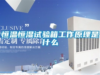 知識百科恒溫恒濕試驗箱工作原理是什么