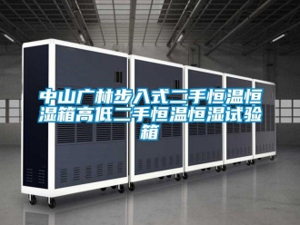 知識百科中山廣林步入式二手恒溫恒濕箱高低二手恒溫恒濕試驗箱