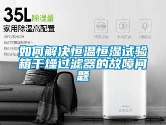 知識百科如何解決恒溫恒濕試驗箱干燥過濾器的故障問題