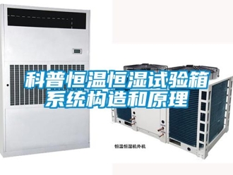 知識百科科普恒溫恒濕試驗箱系統構造和原理