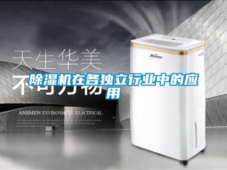 企業新聞除濕機在各獨立行業中的應用
