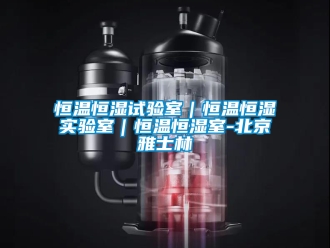 知識百科恒溫恒濕試驗室｜恒溫恒濕實驗室｜恒溫恒濕室-北京雅士林