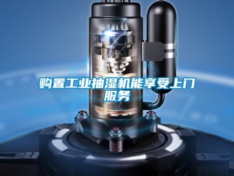 企業新聞購置工業抽濕機能享受上門服務