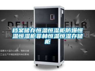 知識百科檔案儲存恒溫恒濕柜防爆恒溫恒濕柜菲林恒溫恒濕存儲柜