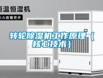知識百科轉(zhuǎn)輪除濕機(jī)工作原理（核心技術(shù)）