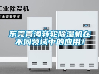 常見問題東莞青海轉輪除濕機在不同領域中的應用！