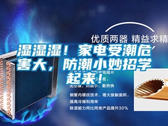 常見問題濕濕濕！家電受潮危害大，防潮小妙招學起來！