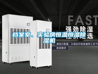 知識百科檔案室、實驗房恒溫恒濕除濕機