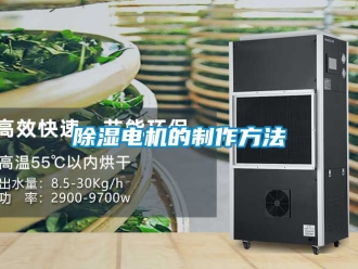 企業新聞除濕電機的制作方法