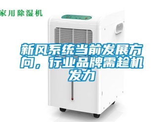 企業(yè)新聞新風系統(tǒng)當前發(fā)展方向，行業(yè)品牌需趁機發(fā)力