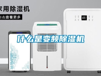 行業新聞什么是變頻除濕機