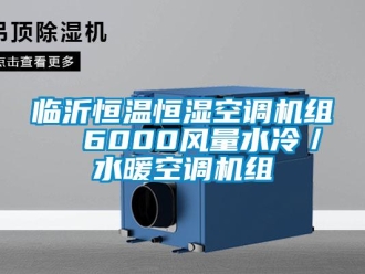 知識百科臨沂恒溫恒濕空調機組  6000風量水冷／水暖空調機組
