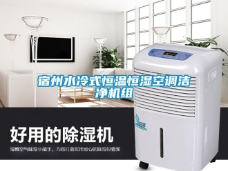 知識百科宿州水冷式恒溫恒濕空調潔凈機組