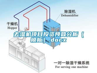 行業新聞去濕機項目投資預算分析（模板）.docx